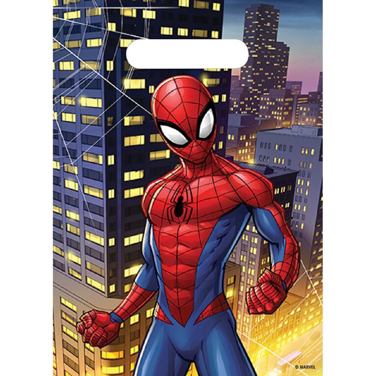 Artwrap Spider-Man Party Bag 8 Pack, , hi-res