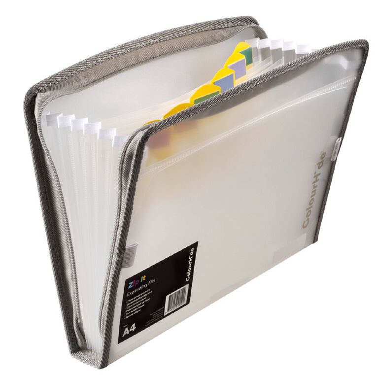 ColourHide Zip it Expanding File Clear, , hi-res