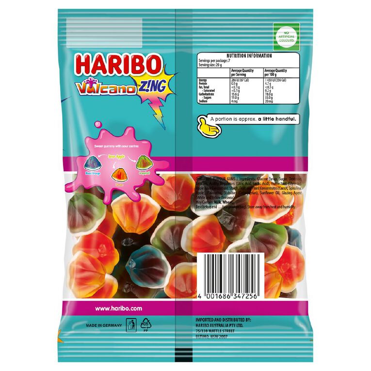 Haribo Vulcano 140g, , hi-res