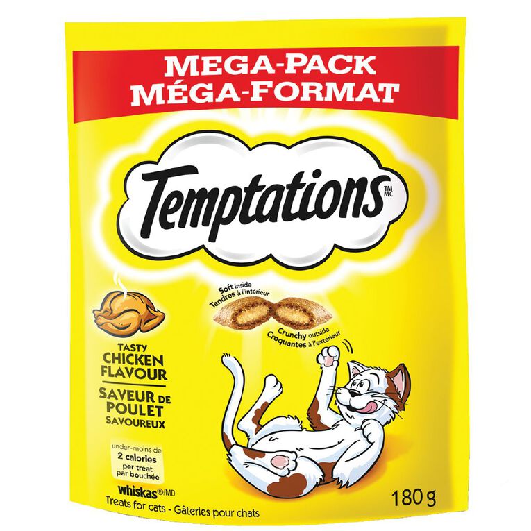 Temptations Cat Treats Tasty Chicken Mega Pack 180g Bag The Warehouse