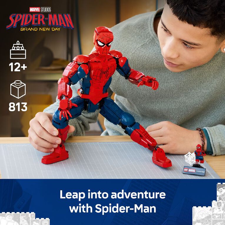 LEGO Marvel Super Heroes Spiderman Hero Figure 76346, , hi-res