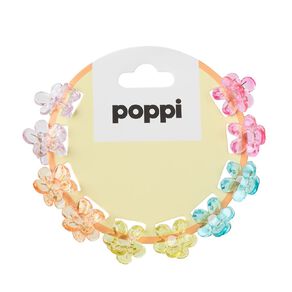 Poppi Mini Claw Clips Flowers 10 Pack