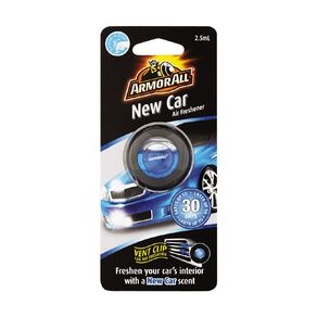 Armor All Mini Diffuser Vent Mount Car Air Freshener New Car