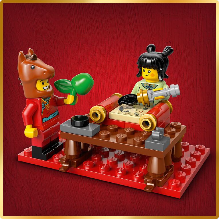 LEGO Chinese Festivals Spring Galloping Horses 80119, , hi-res