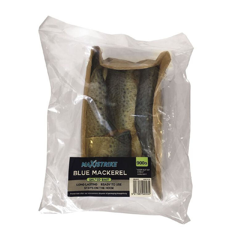 Maxistrike Salted Blue Mackerel 900g The Warehouse