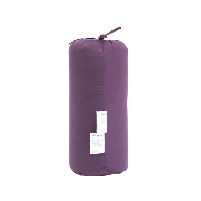 Living & Co Microfibre 2 Piece Comforter Set Plum Single, , hi-res