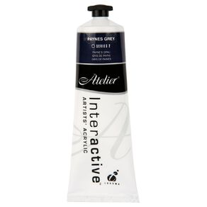 Atelier S2 Acrylic Paint Paynes Grey 80ml
