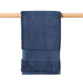 Living & Co Hotel Hand Towel Navy 33cm x 55cm
