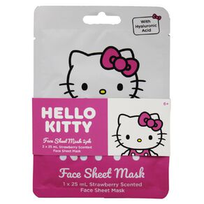 Hello Kitty Face Sheet Mask 2 Pack