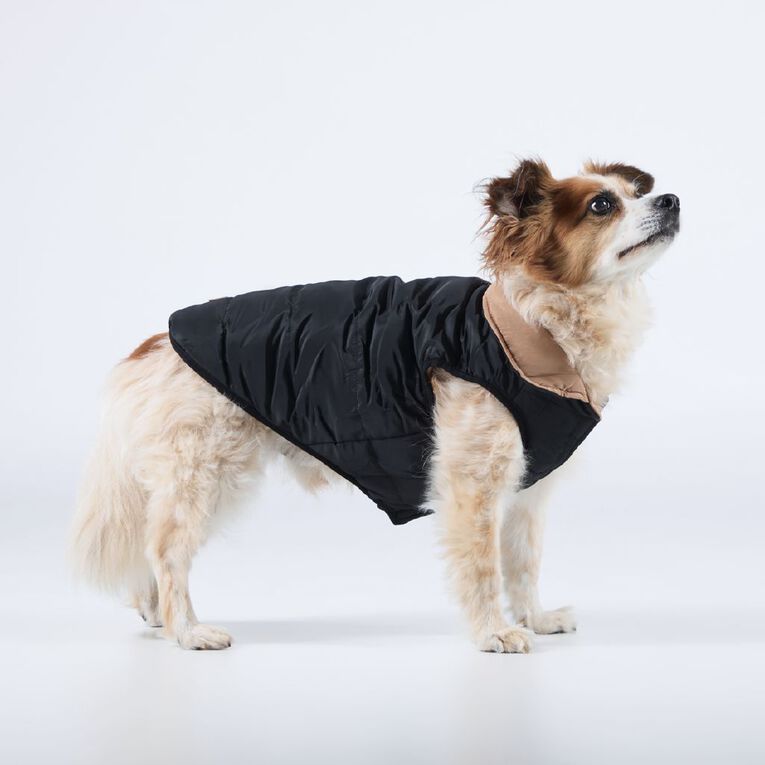 Petzone Reversible Pet Puffer Jacket Multi-Coloured Large, , hi-res