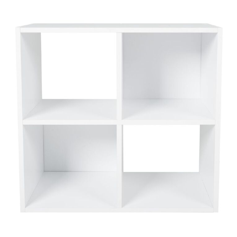 Living & Co 2 x 2 Cube Storage White, , hi-res
