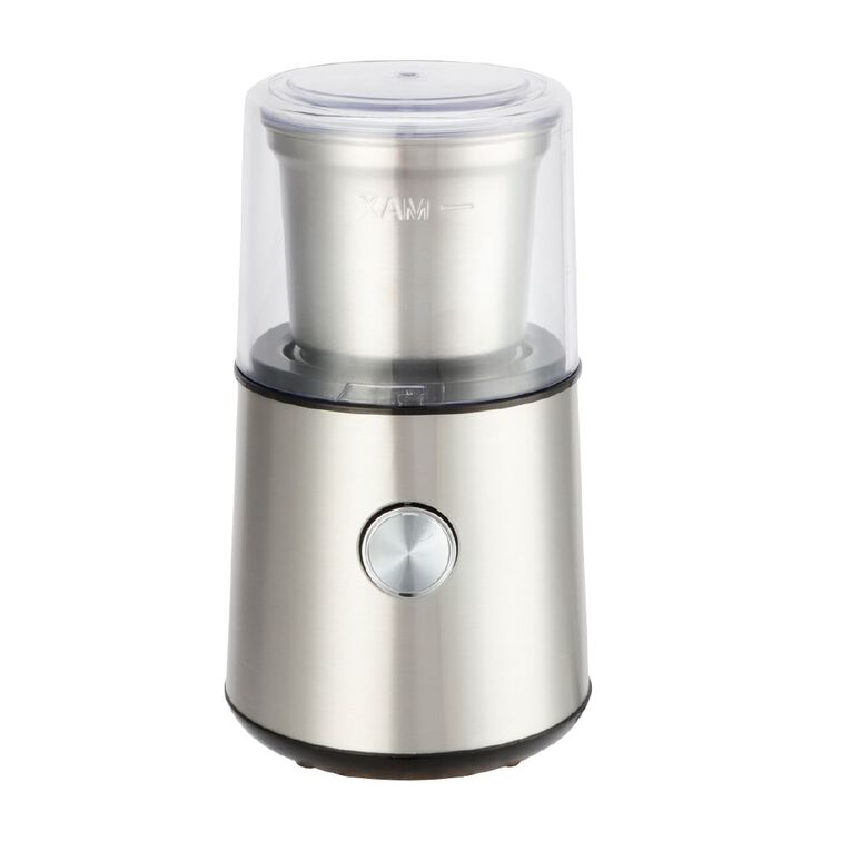 Living & Co Coffee & Spice Grinder Silver, , hi-res