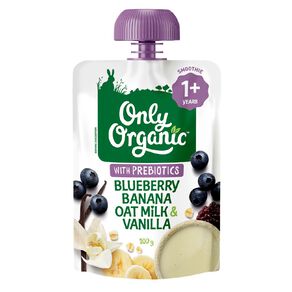 Only Organic Blueberry Banana Oat Milk & Vanilla 1+ Years
