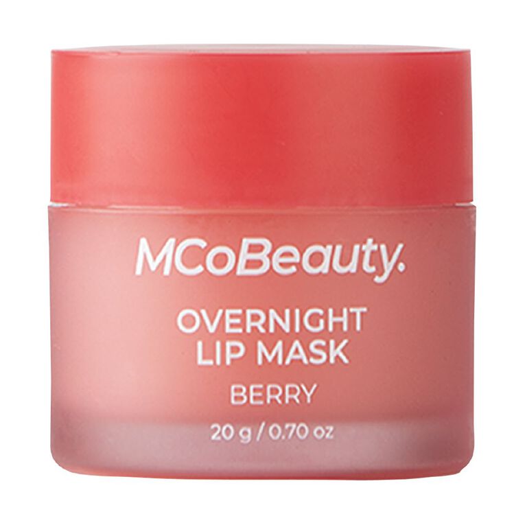 MCoBeauty Overnight Lip Mask Berry, , hi-res