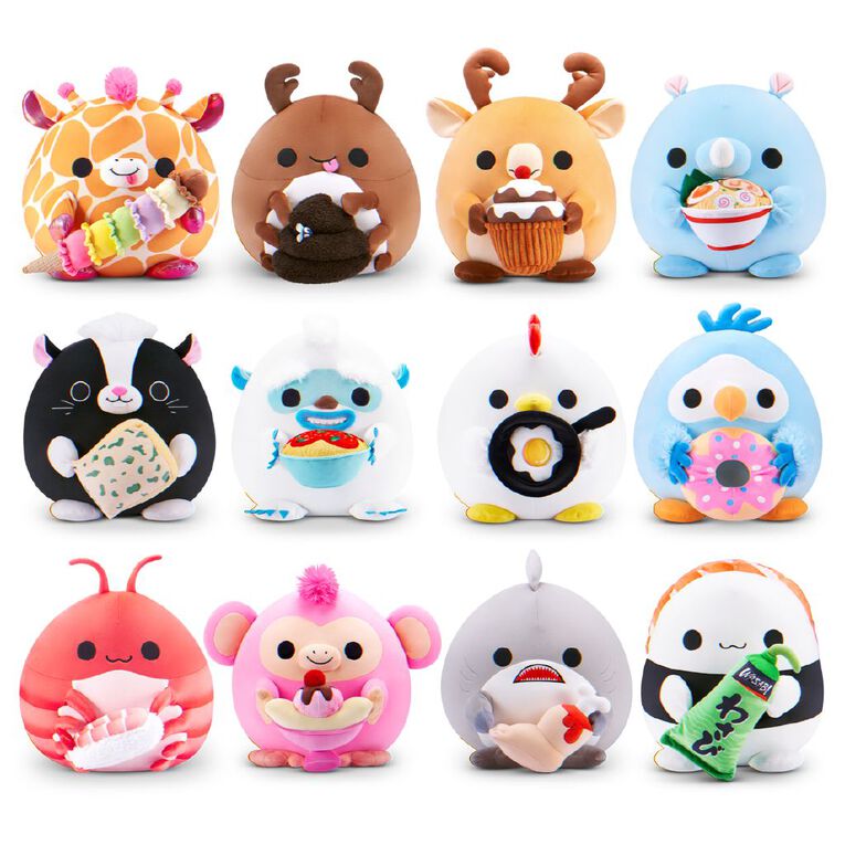 Zuru Snackles Core Series 1 Plush 8 Inch Assorted, , hi-res