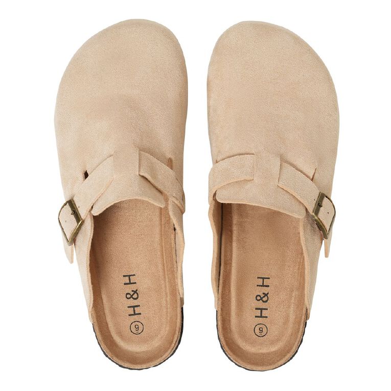 H&H Women's Kira Mule Sandals, Cream, hi-res