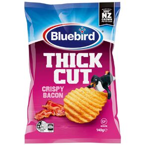 Bluebird Thick Cut Crispy Bacon 140g