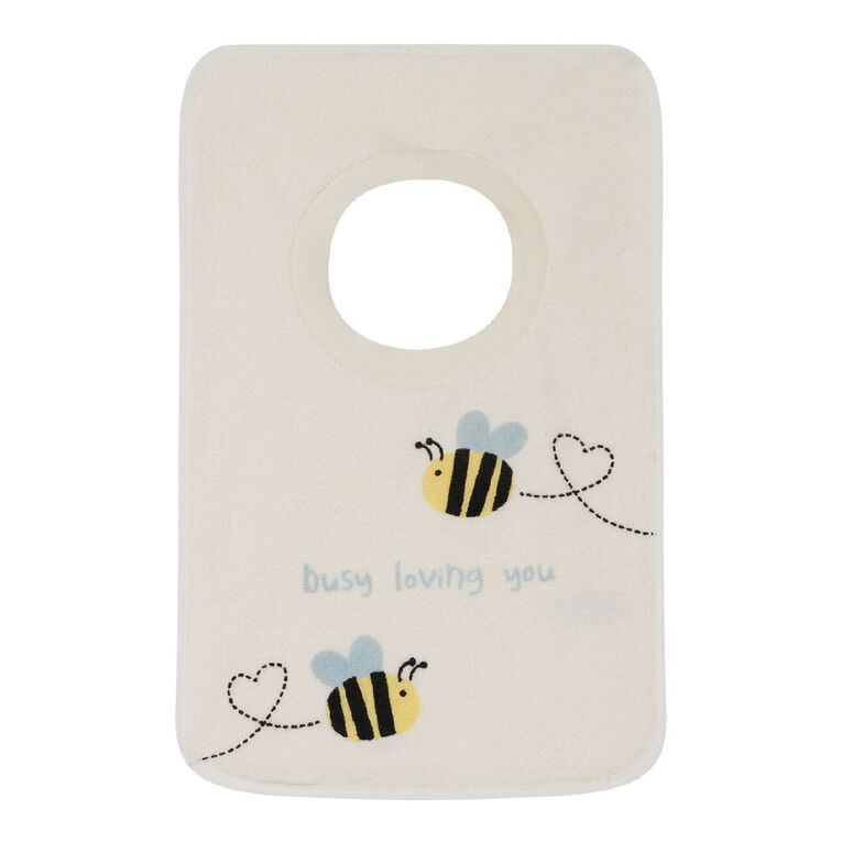 Young Original Babies' Pull Over Bibs 3 Pack, Cream, hi-res
