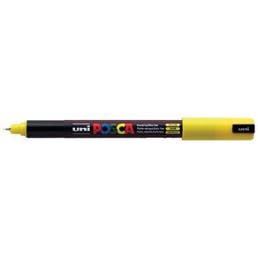 Uni Posca Marker 0.7mm Ultra-Fine Pin Tip Yellow