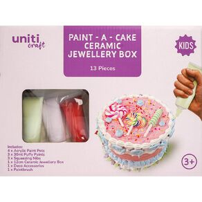 Uniti Craft Kids Ceramic Jewellery Box 12cm