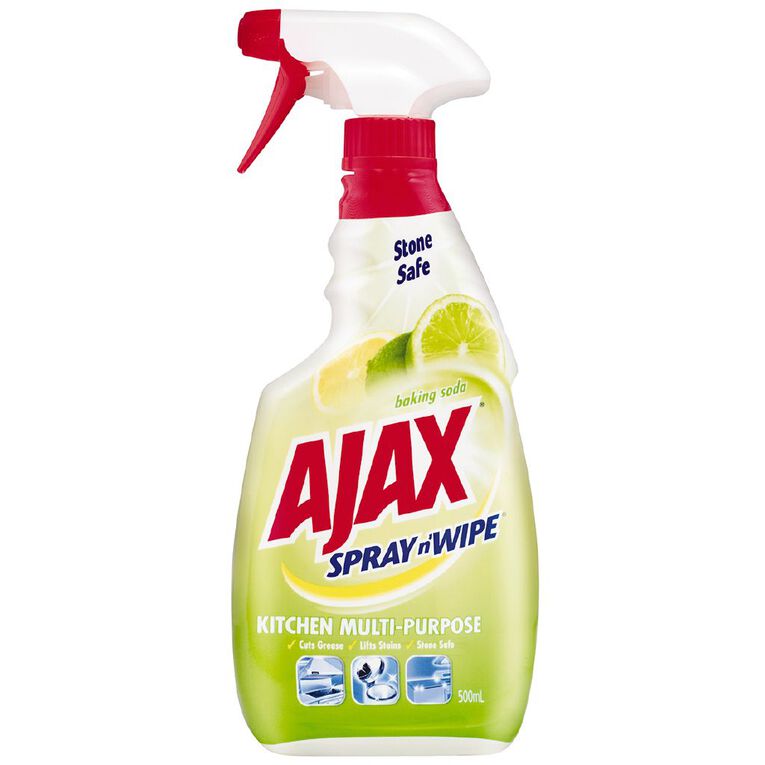 Ajax Spray N Wipe Kitchen Multi Purpose Trigger 500ml, , hi-res