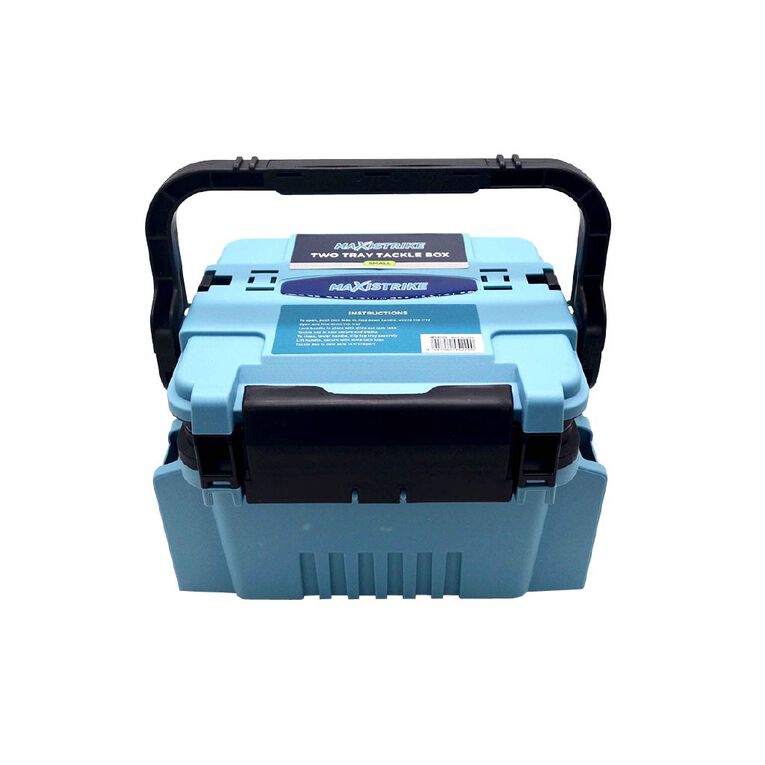Maxistrike Small Two Tray Tackle Box, , hi-res