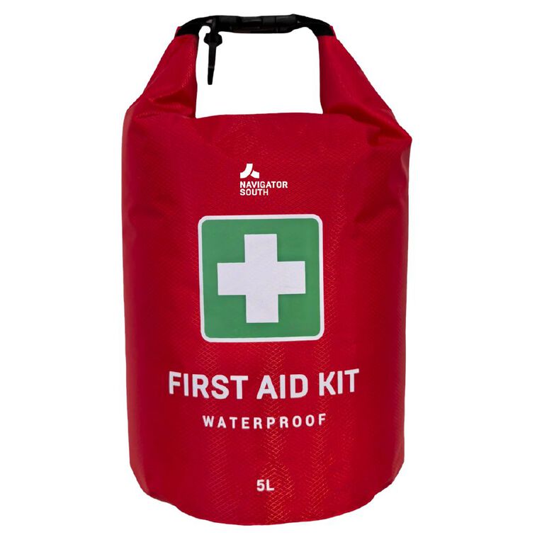 Navigator South First Aid Dry Bag 5L Red, , hi-res