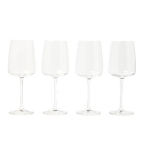 Living & Co Elegance White Wine Glass Clear 4 Pack