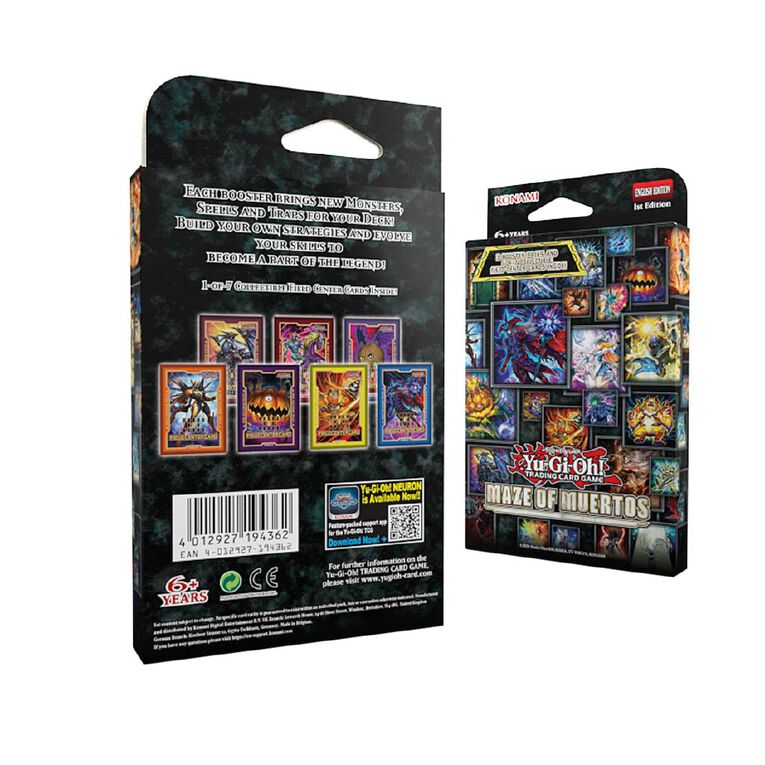 Yu-Gi-Oh! Maze Of Muertos 7 x Card 3 Pack Tuck Box, , hi-res