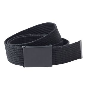 H&H Men's Web Striped Belt
