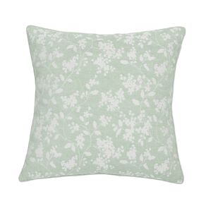 Living & Co Cushion Ditsy Floral Green Light 45cm x 45cm