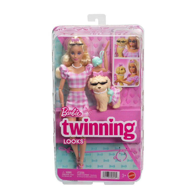 Barbie and Pet Twinning Looks Set, , hi-res
