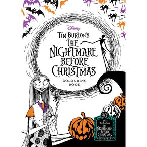 Disney: Tim Burtons The Nightmare Before Christmas Adult Colouring Book