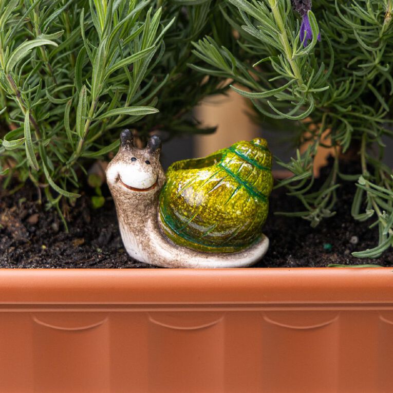 Northcote Pottery Snail Self Watering Stake, , hi-res