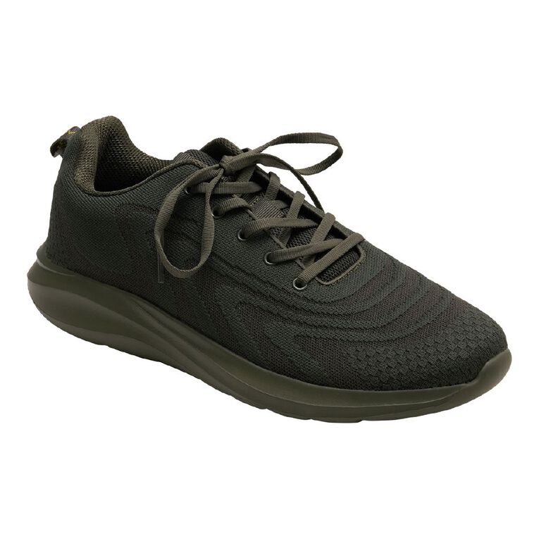 Active Intent Men's Jenson Trainers, Khaki, hi-res