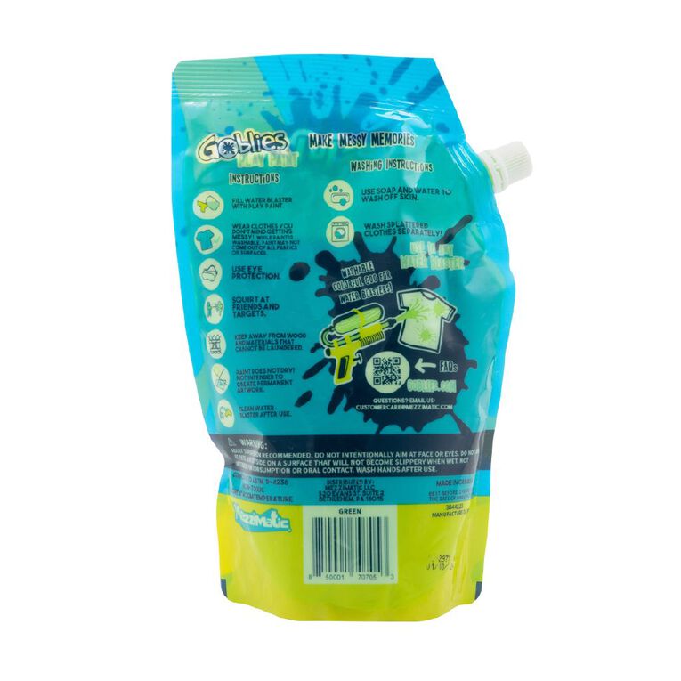 Goblies Play Paint Green 750ml, , hi-res