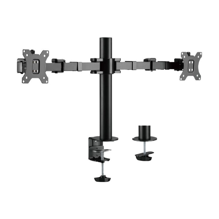 Bracom Dual Monitor Steel Articulating Monitor Arm Black, , hi-res