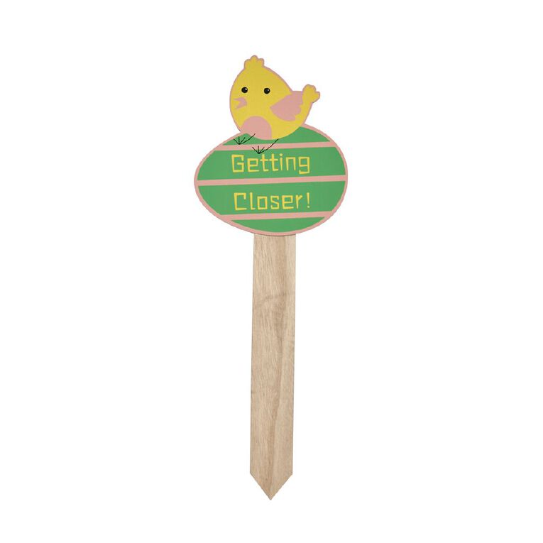 Party Inc Easter MDF Garden Stake Assorted, , hi-res