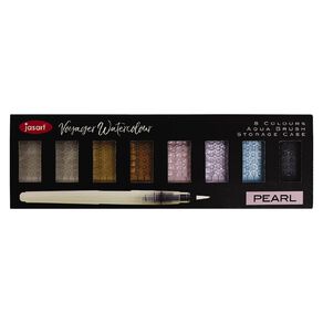 Jasart Voyager Watercolour Metallic Set Pearl 8 Piece