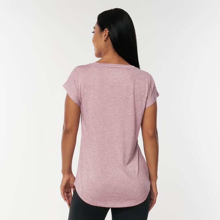 Active Intent Women's Active Cationic Tee, Pink Light, hi-res