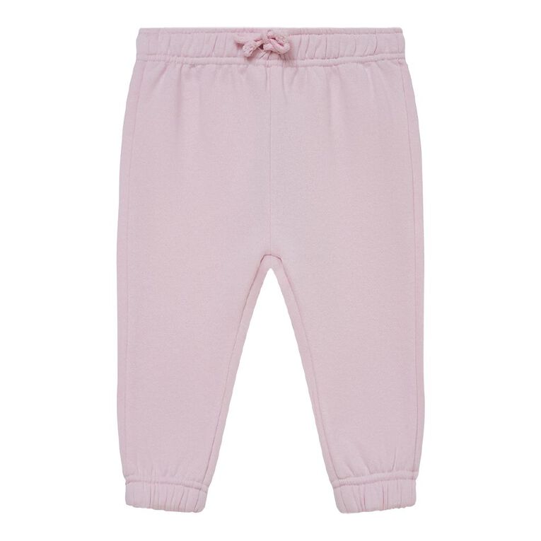 Young Original Babies' Plain Trackpants, Pink Light CRADLE PNK, hi-res
