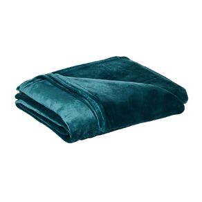 Living & Co Ultra Soft Plush Blanket Teal Queen