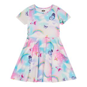 Young Original Short Sleeve Scuba Dress