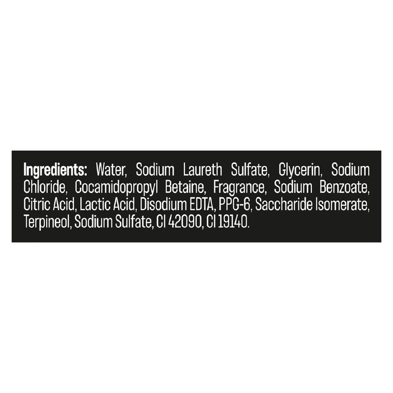 Lynx Black Body Wash 400ml, , hi-res
