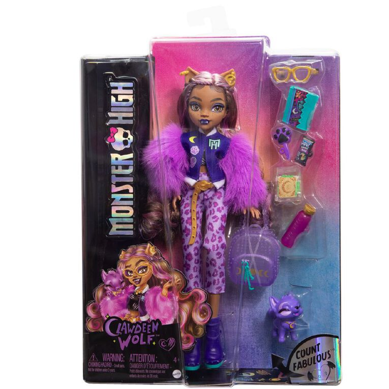 Monster High Core Doll Clawdeen, , hi-res