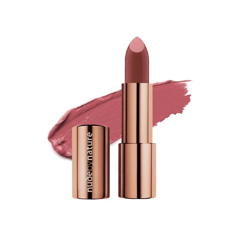 Nude By Nature Moisture Shine Lipstick 06 Dusky Nude, , hi-res