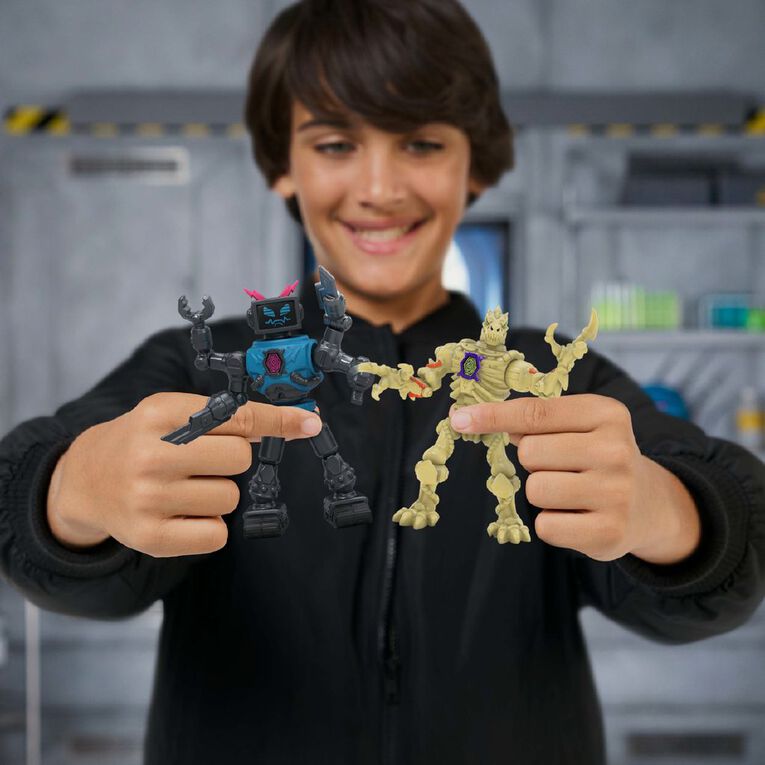 Mr Beast Lab Hybrids 2 Mix & Match Action Figure Multi Pack, , hi-res