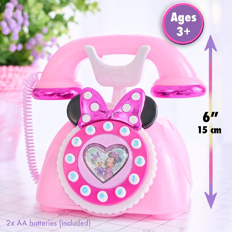 Minnie Mouse Ring Me Rotary Phone, , hi-res