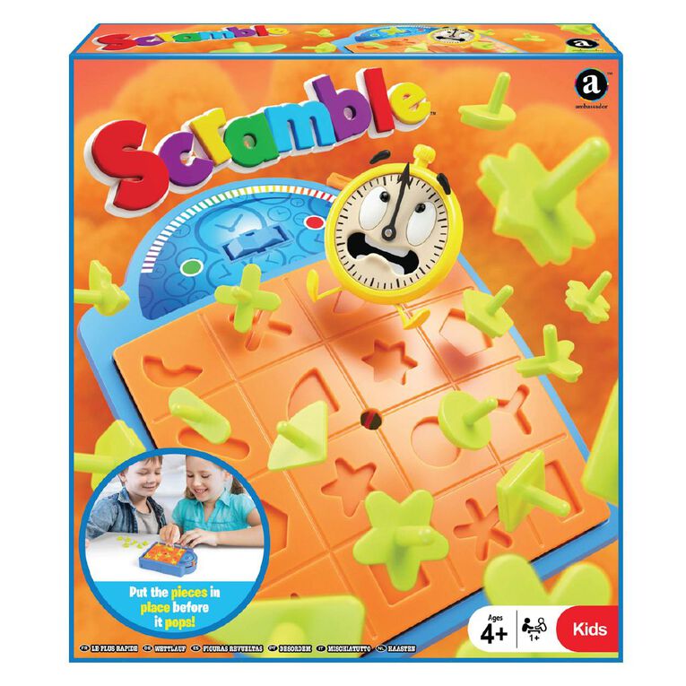 Scramble 1 Player Game, , hi-res