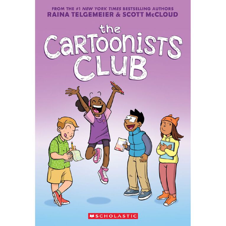 The Cartoonists Club Graphic Novel by Raina Telgemeier & Scott McCloud, , hi-res